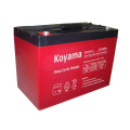 12V 100ah Deep Cycle AGM Battery for Solar / UPS